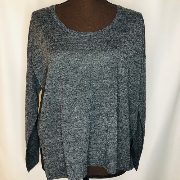 MADEWELL Southstar Wool Sweater Heather Ebony - Picture 3 of 8